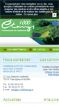 Mobile Screenshot of cc-1000etangs.fr